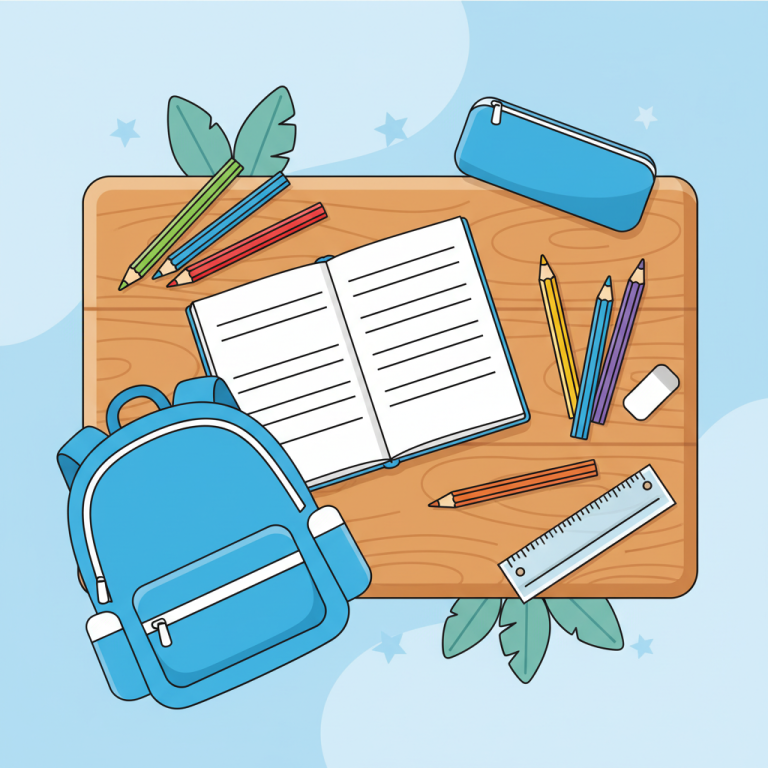 ¡A la escuela! Вчимо іспанські слова: шкільне приладдя